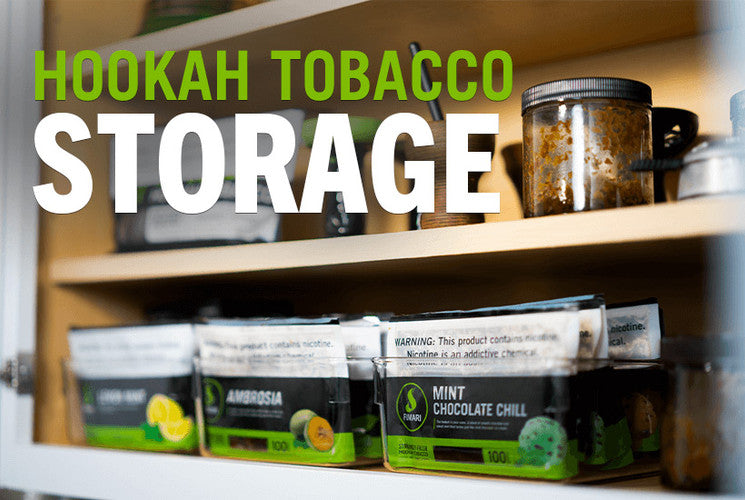 How to Store Shisha Tobacco & Charcoal?