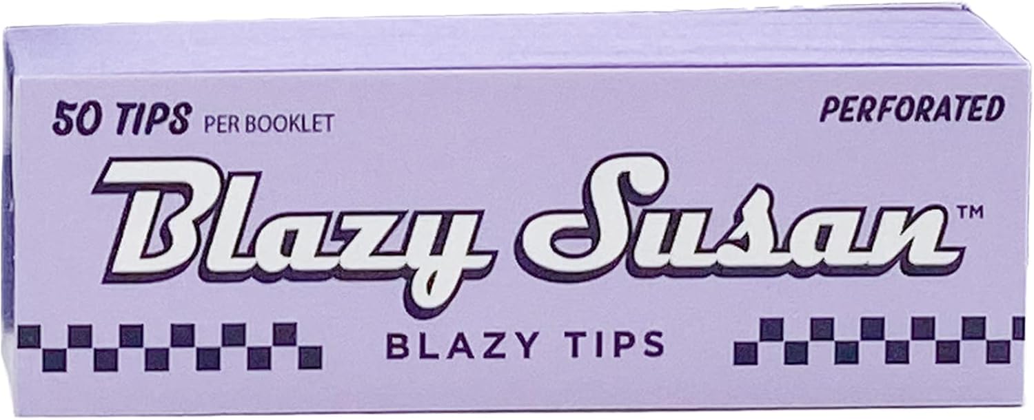 Blazy Susan Purple Filter Tips Display Box