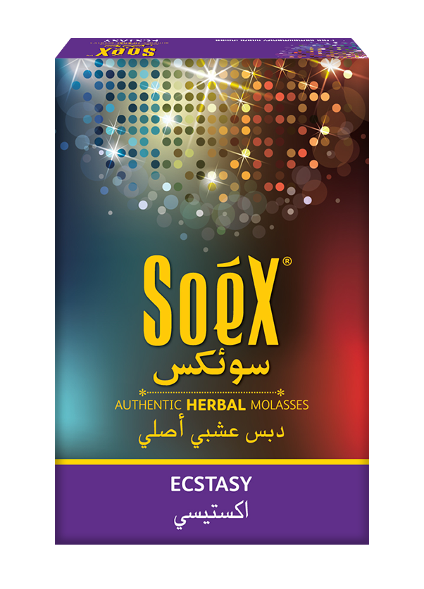 Soex Herbal Shisha Molasses Ecstasy 250g Tobacco-Free