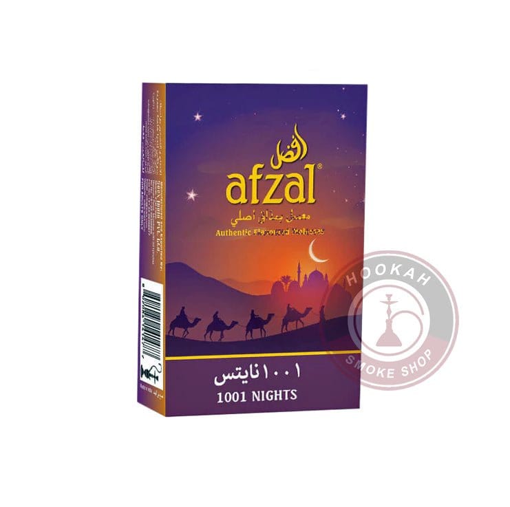 Afzal Tobacco Hookah Molasses Shisha Flavor - 1001 Nights - Hookah Smoke Shop