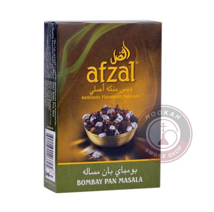 Afzal Bombay Pan Masala Hookah Shisha Flavor, Buy Afzal Bombay Pan Masala Hookah Molasses, Unique Spicy Flavor: Afzal Bombay Pan Masala Shisha