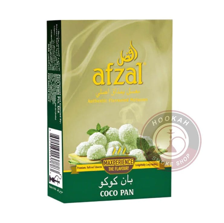 Afzal Tobacco Hookah Molasses Shisha Flavor - Coco Pan - Hookah Smoke Shop