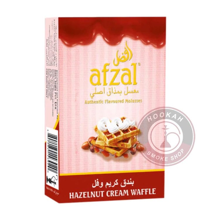 Afzal Tobacco Hookah Molasses Shisha Flavor - Hazelnut Crème Waffle - Hookah Smoke Shop