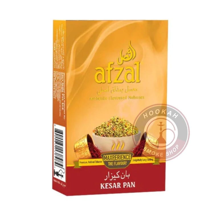 Afzal Kesar Pan Shisha Flavor, Buy Afzal Kesar Pan Hookah Molasses, Saffron and Pan Hookah Flavor – Afzal Kesar Pan